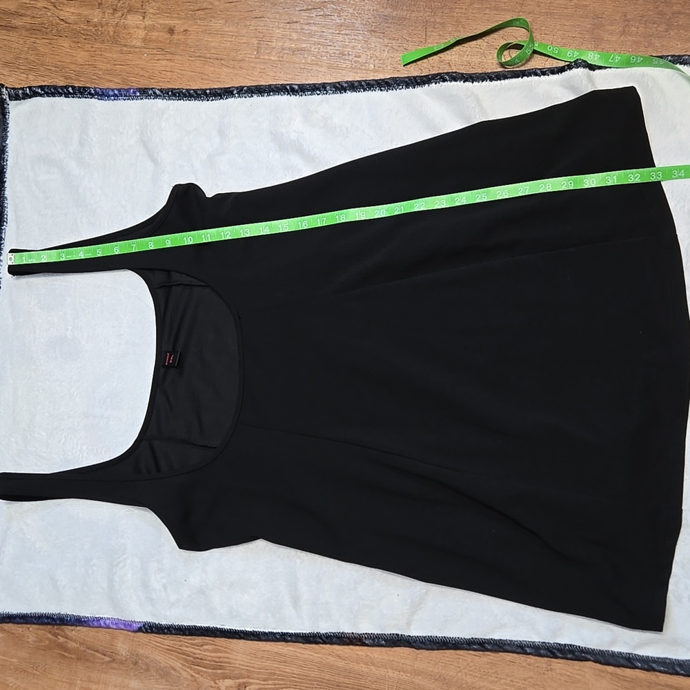 Romwe 2XL Black Basic Mini Skater Dress - Picture 6 of 6